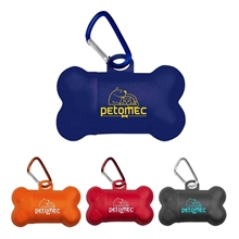 Pet Bag Dispenser With Metal Carabiner