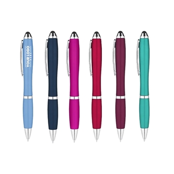Metallic Curvaceous Ballpoint Stylus