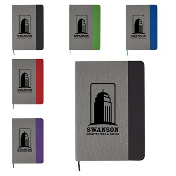 6" X 8" Heathered Journal